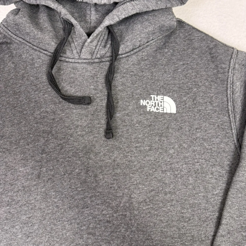 The North Face Gray Pullover Hoodie Men's L A7V9B Flat World Solutions‎